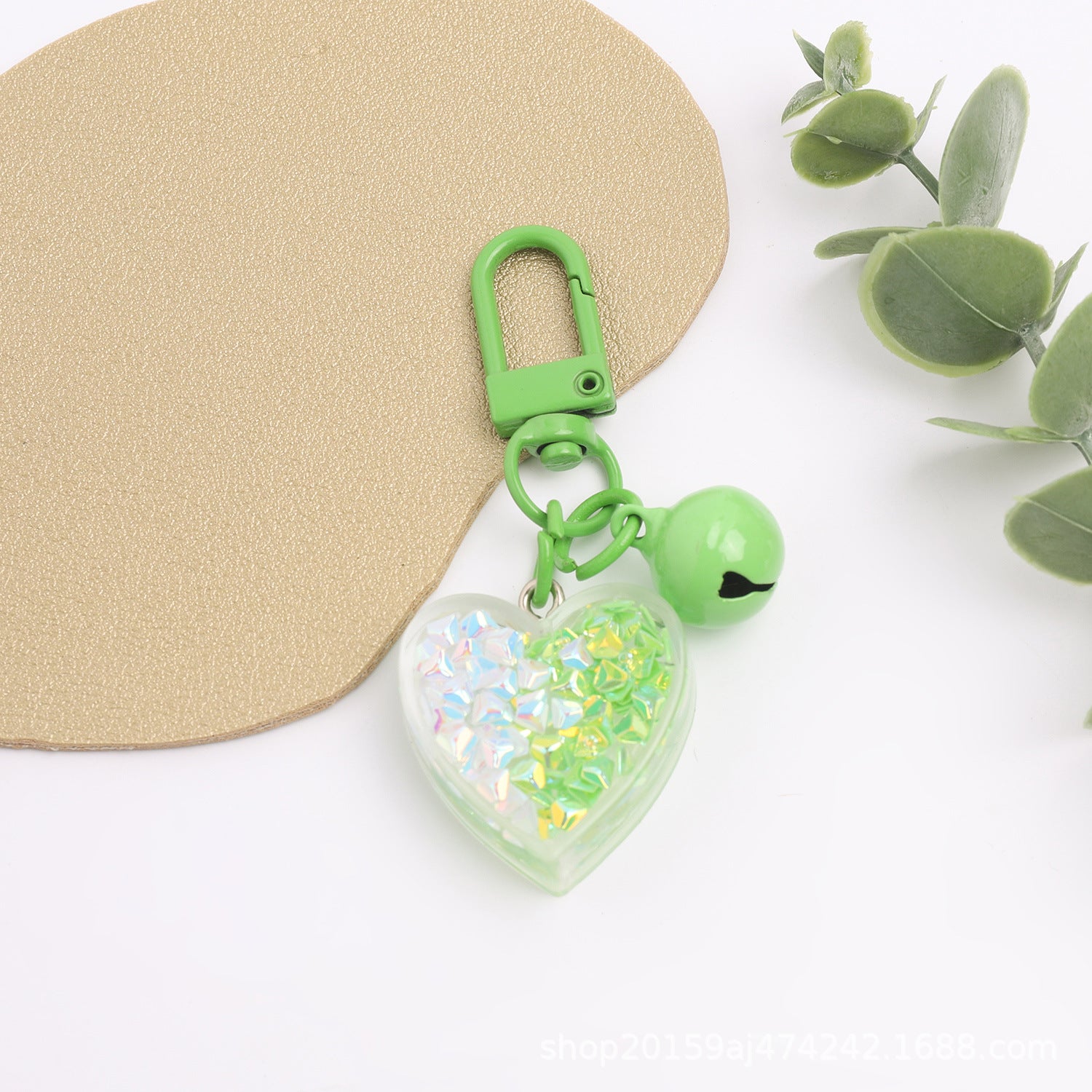 Wholesale Acrylic Love Bell Keychain