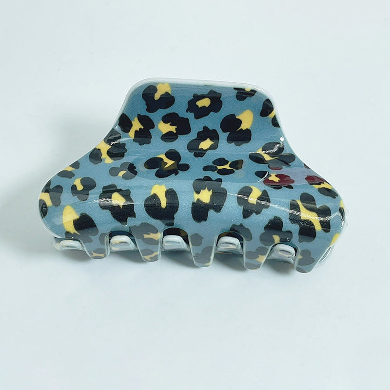 Wholesale Leopard Print Acrylic Hair Clips