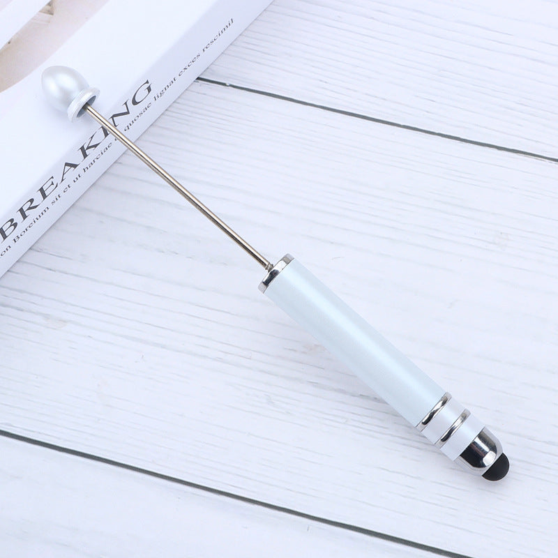 Wholesale Beadable Pnes Colorful Gradient Stylus Pen DIY Plastic Pen