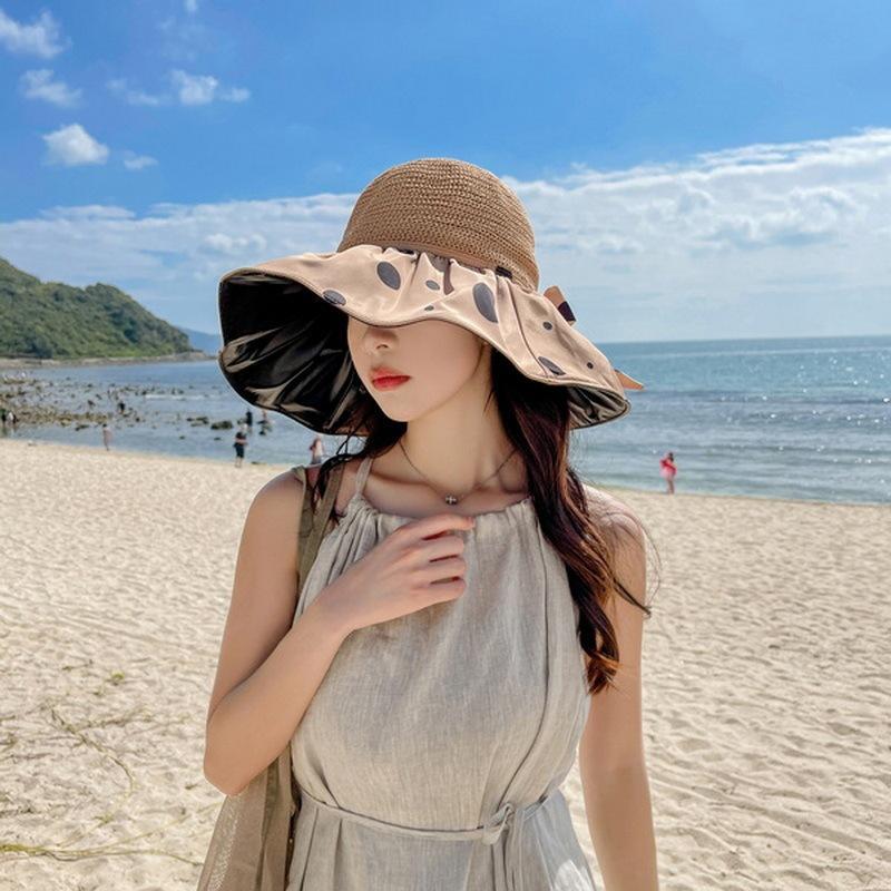 Wholesale Polyester Fiber Hollow Vinyl Big Edge Fisherman Hat