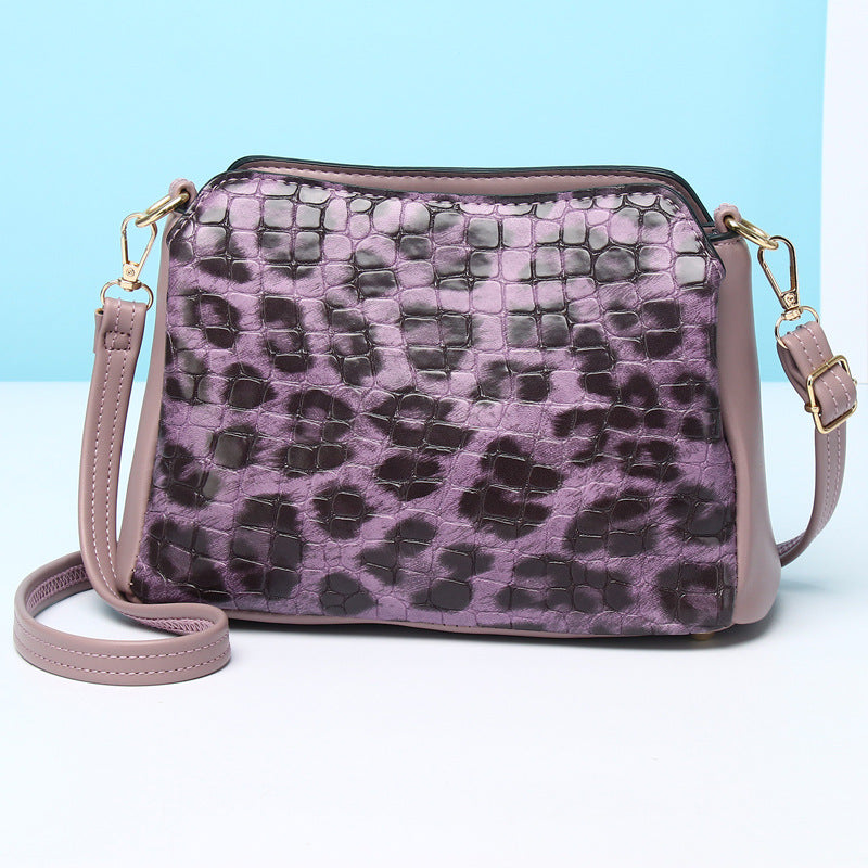 Wholesale Vintage Stone Pattern PU Shoulder Bag