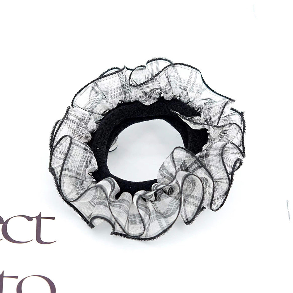 Wholesale Lace Elastic Band Nylon Hair Scrunchies