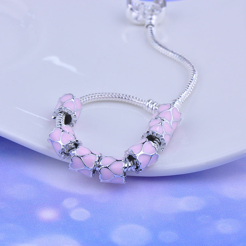 Venta al por mayor, 10 Uds., pulsera con cabeza de gato, cuentas de aleación