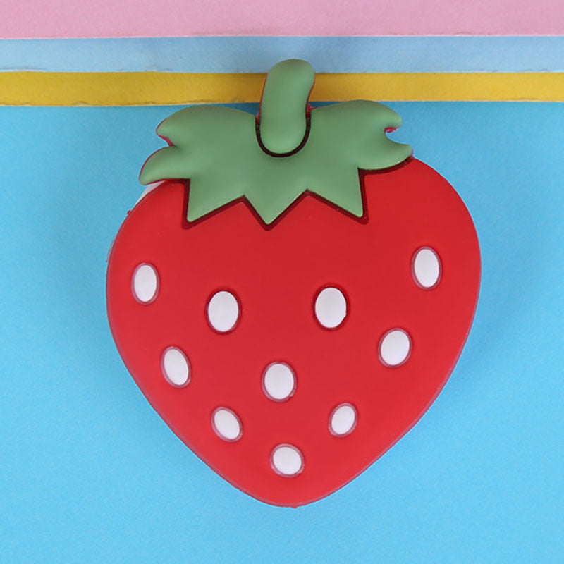 Soporte plegable para teléfono móvil de silicona de frutas al por mayor