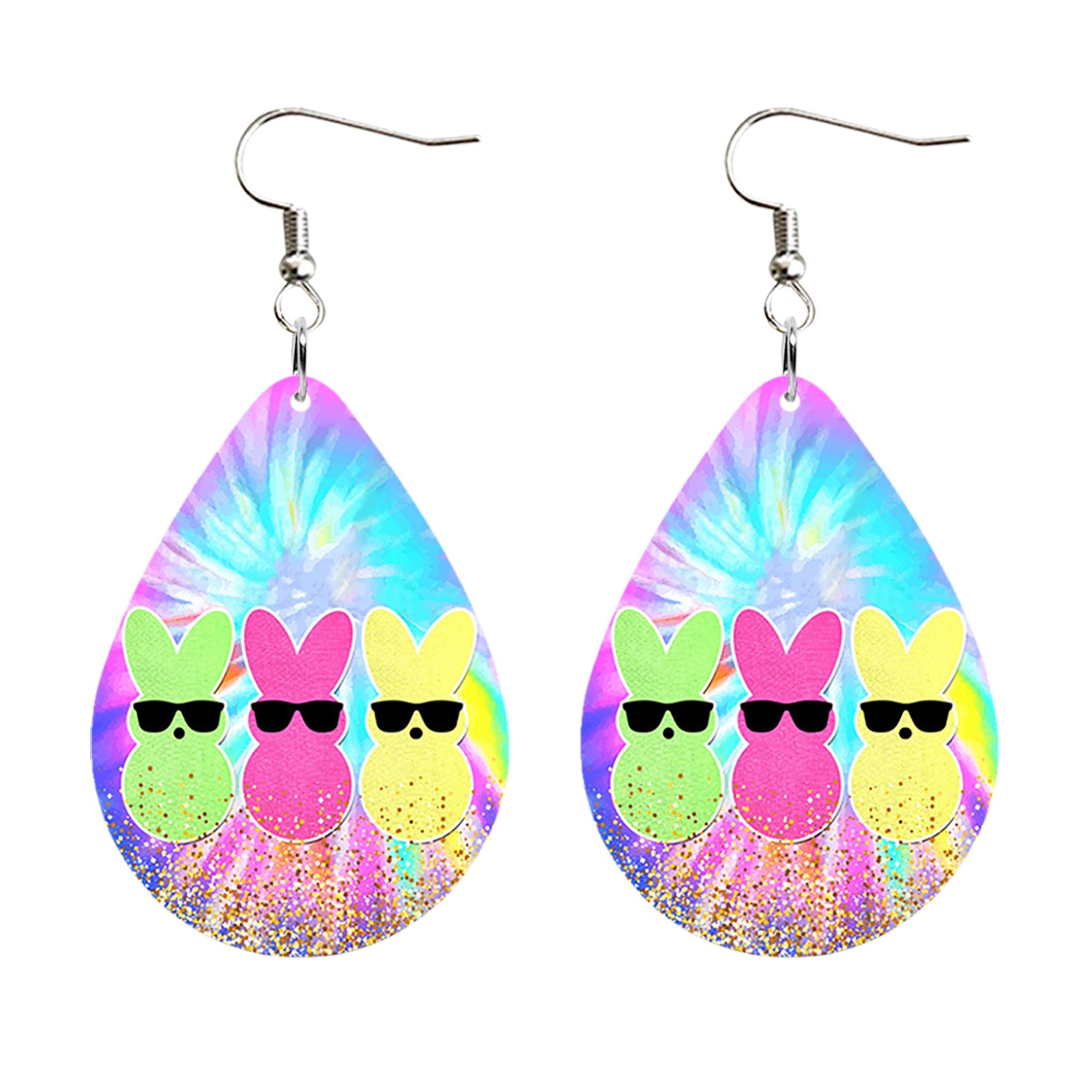 Pendientes De Acrílico De Conejito De Pascua al por mayor