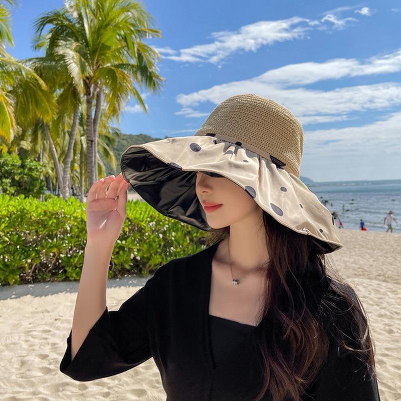 Wholesale Polyester Fiber Hollow Vinyl Big Edge Fisherman Hat