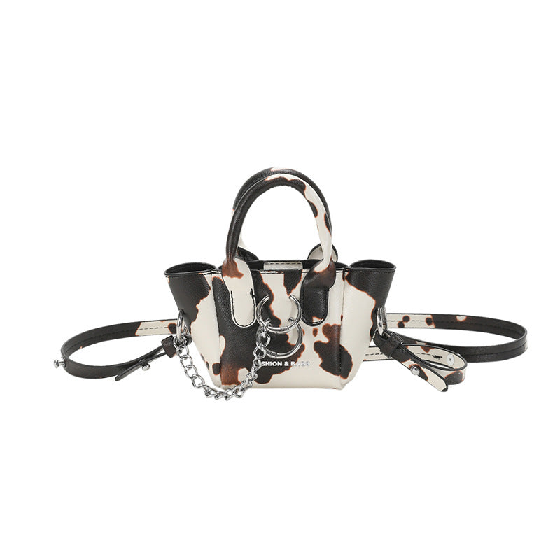 Wholesale Mini Bag Cow Pattern PU Crossbody Bag