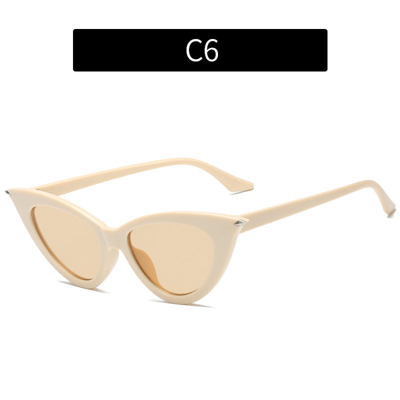 Venta al por mayor Cat Eye Ins Gafas De Sol AC