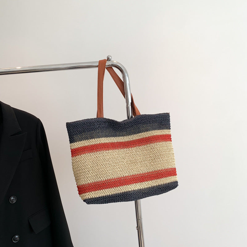 Wholesale Large Capacity Straw Woven Bags