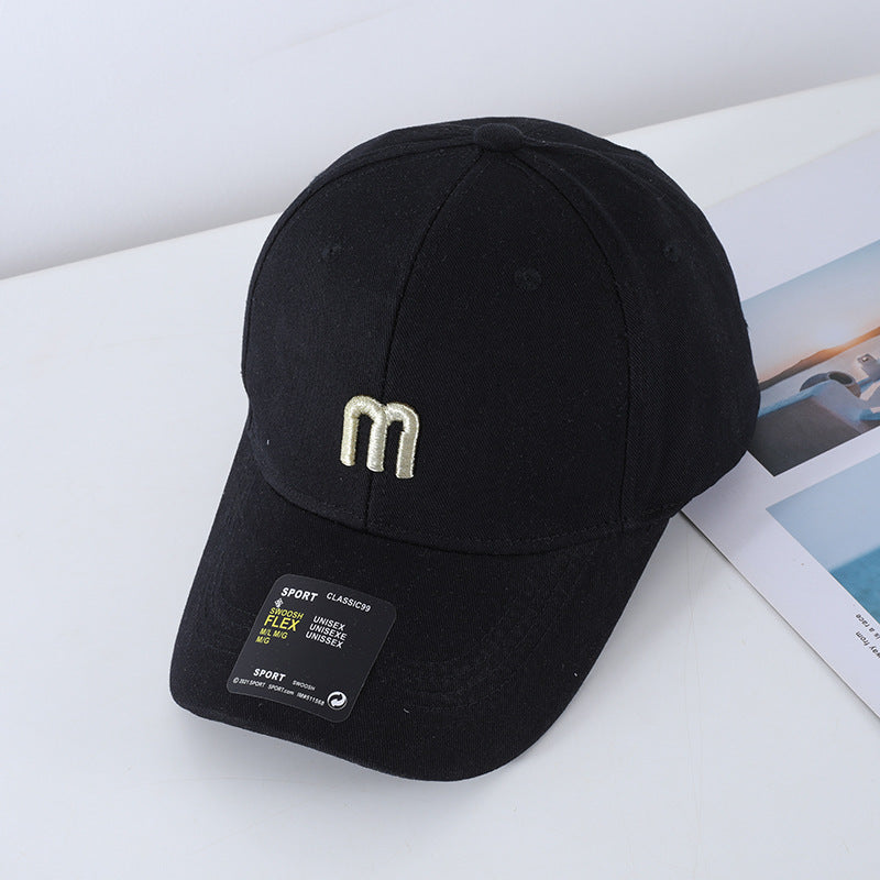 Wholesale Cotton Alphabet Visor Cross Baseball Cap