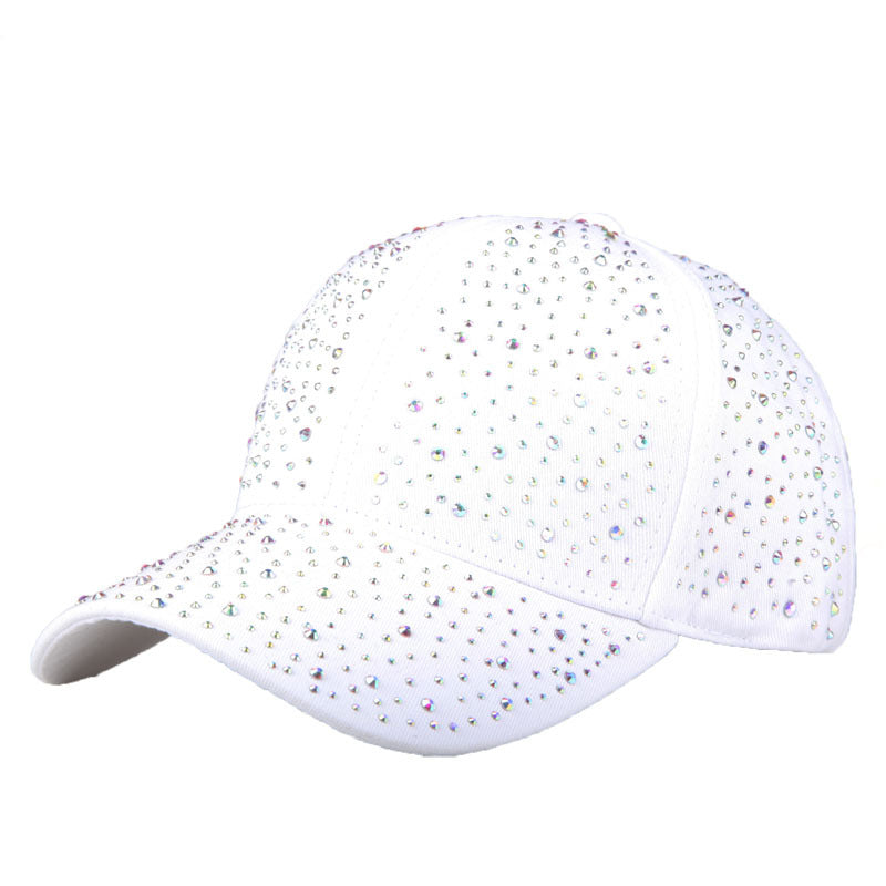 Wholesale Cotton Full Diamond Baseball Cap