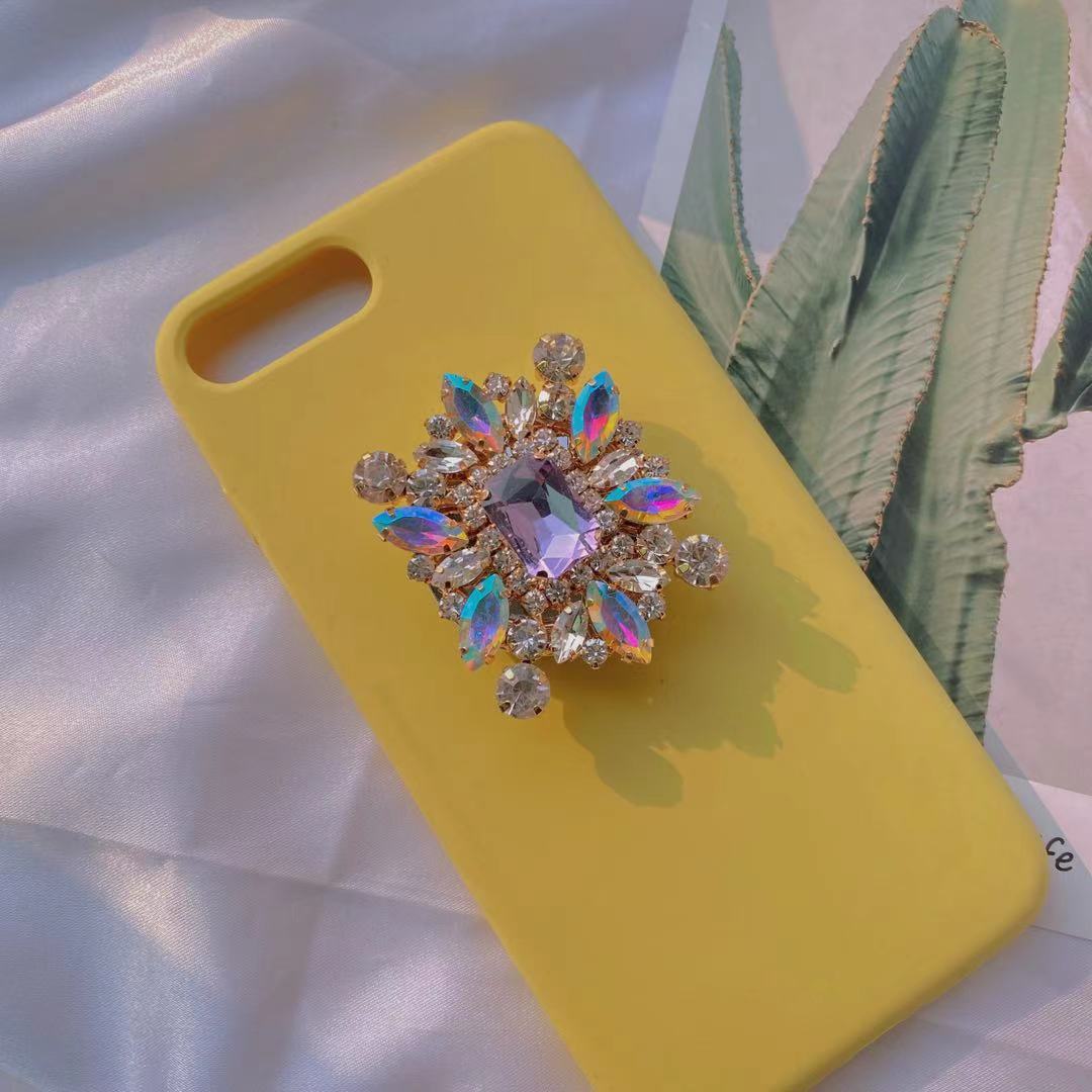 Soporte colorido al por mayor del teléfono móvil de la bolsa de aire del diamante