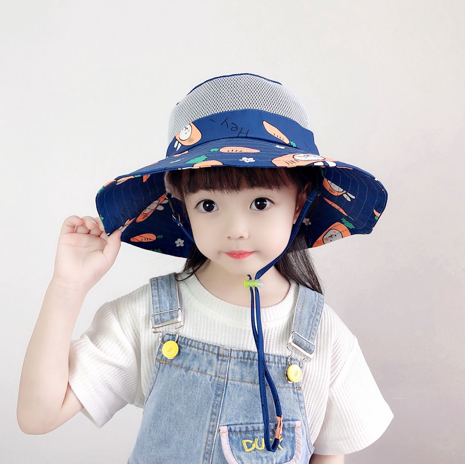 Sombreros de pescadores para niños resistentes al algodón de algodón al por mayor