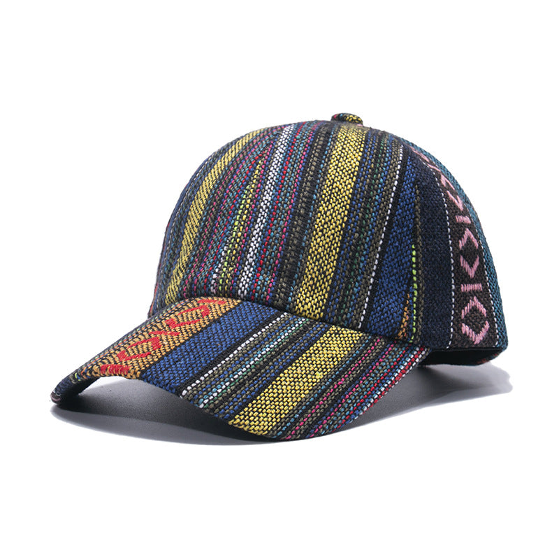 Gorra de béisbol de estilo étnico de estilo poliéster al por mayor