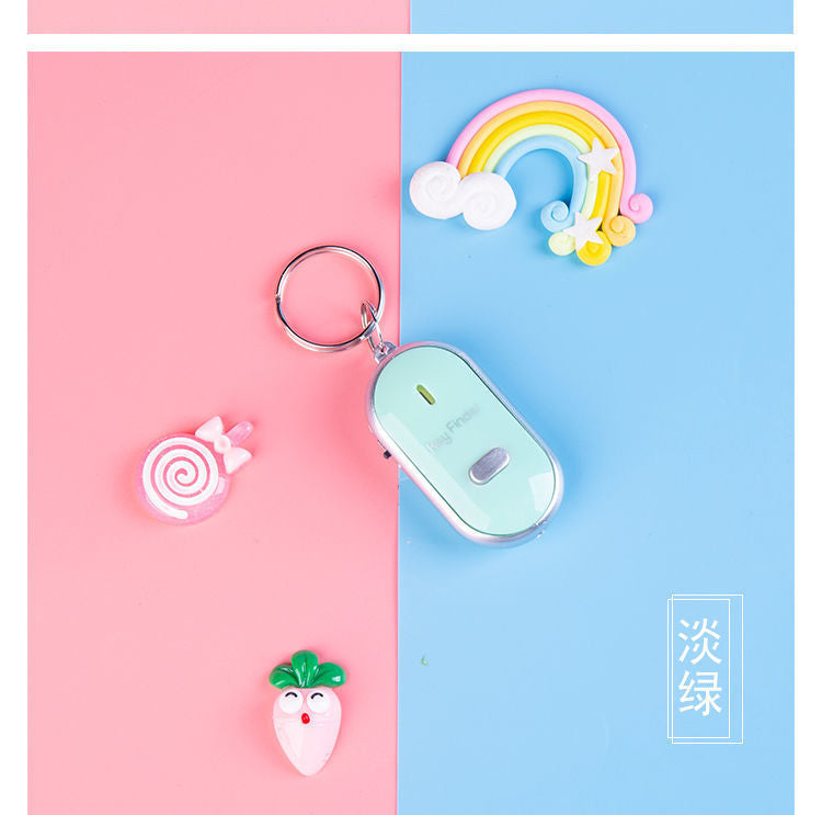 Wholesale Plastic Key Anti-lost Device Audio Sensor Object Finder Wireless Whistle Finder