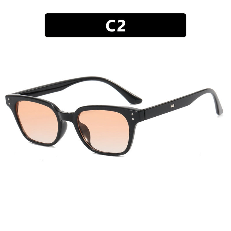 Wholesale PC Rice Nail Small Frame Female Sunglasses