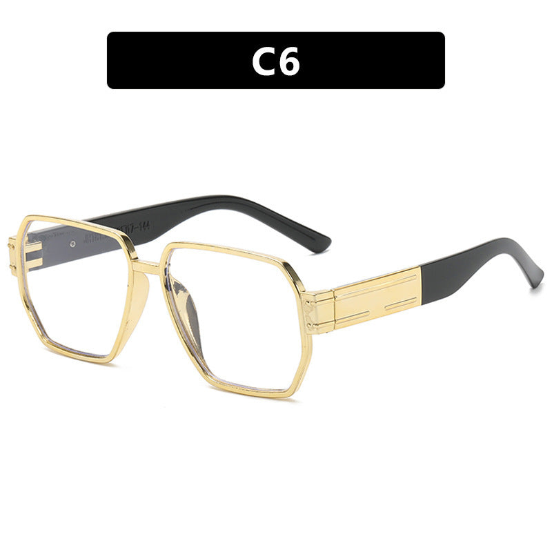 Venta al por mayor Gafas de sol de aviador de marco grande AC