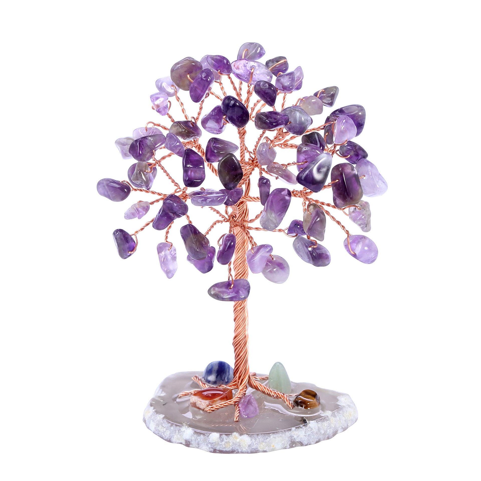 Wholesale Colorful Gravel Winding Tree Decorations