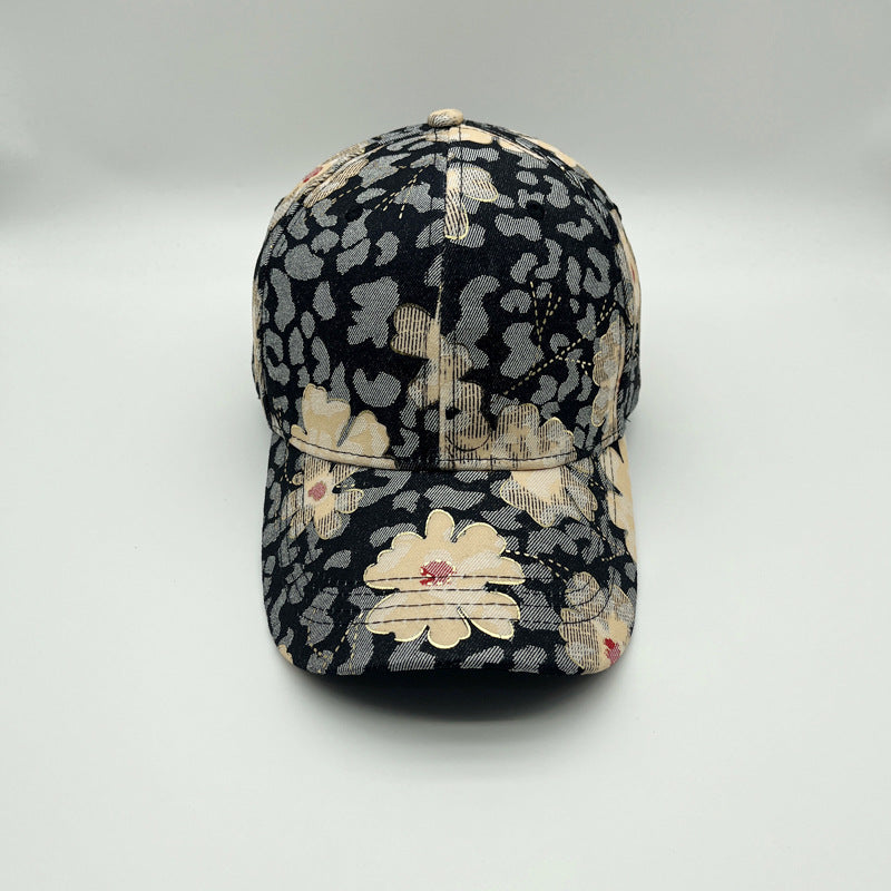 Gorra De Béisbol De Flores De Algodón al por mayor