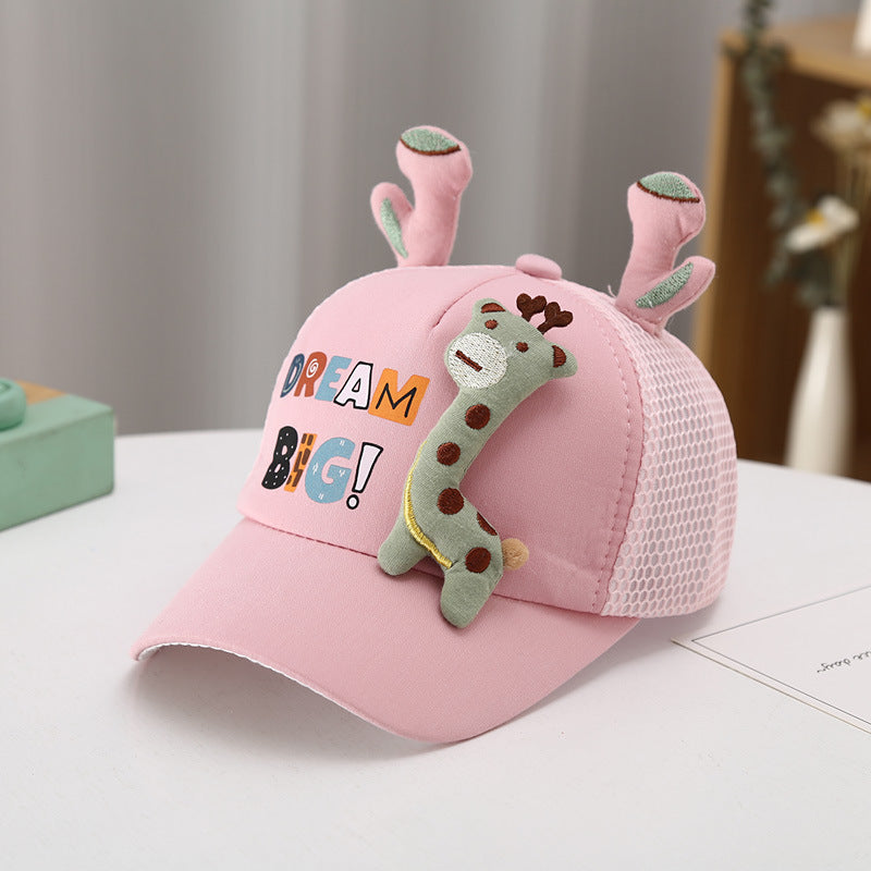 Wholesale Cotton Kids Sunshade Thin Baseball Cap