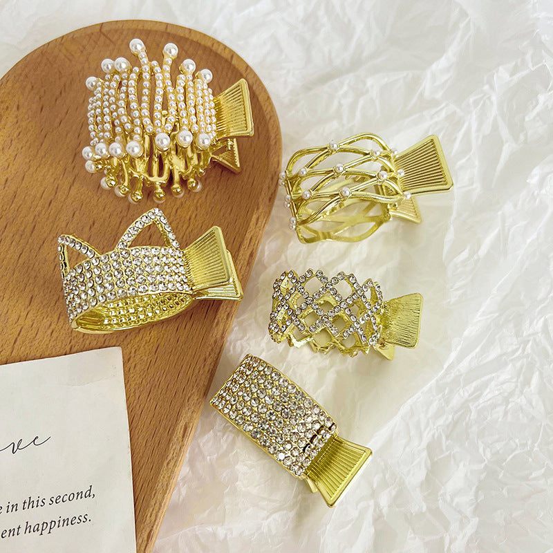 Wholesale Rhinestone Pearl Hair Clips