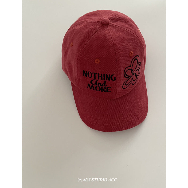 Wholesale Acrylic Flower English Embroidery Baseball Cap