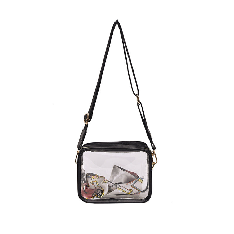 Bolsas transparentes de color gelatina de PVC al por mayor