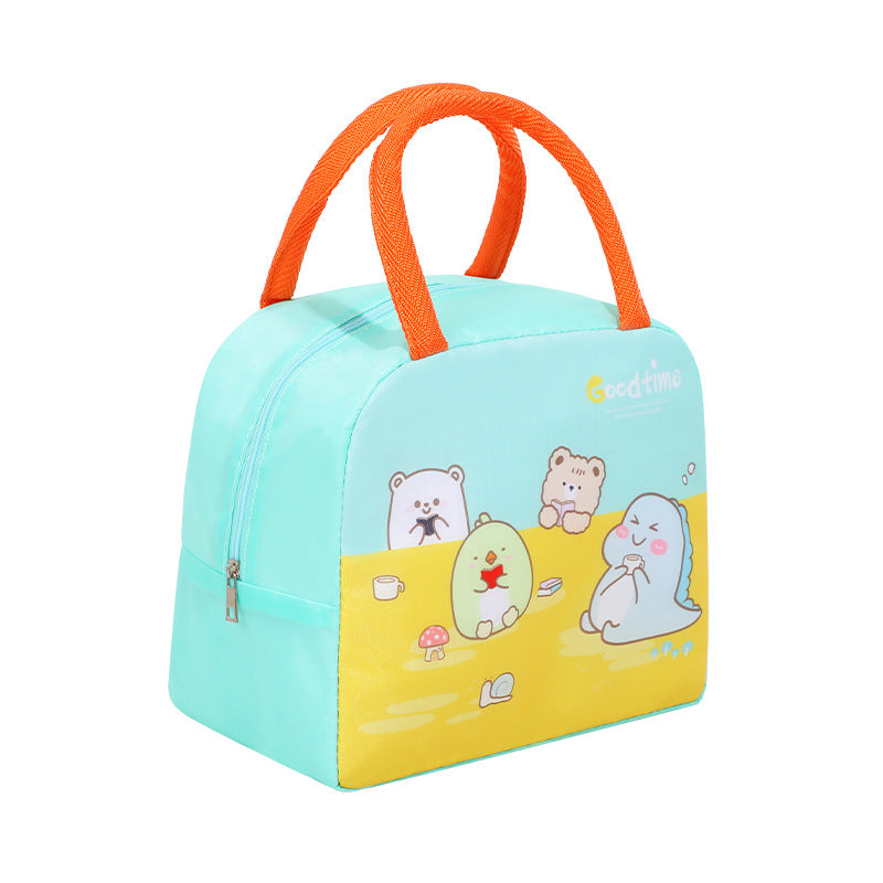 Wholesale Cartoon Insulation Aluminum Foil Thickened Lunch Box Bag