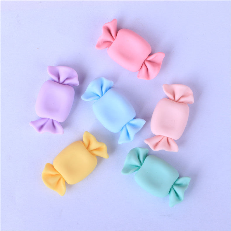 Accesorios al por mayor de resina de caramelo Macaron