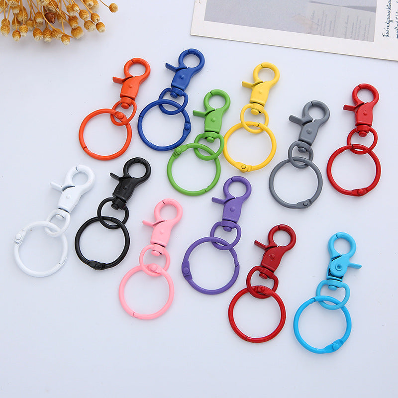 Wholesale Zinc Alloy Candy Color Spray Painted Lobster Buckle
