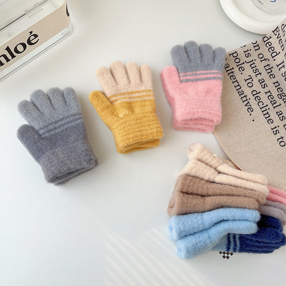 Wholesale Warm and Cute Children's Thickened Gloves