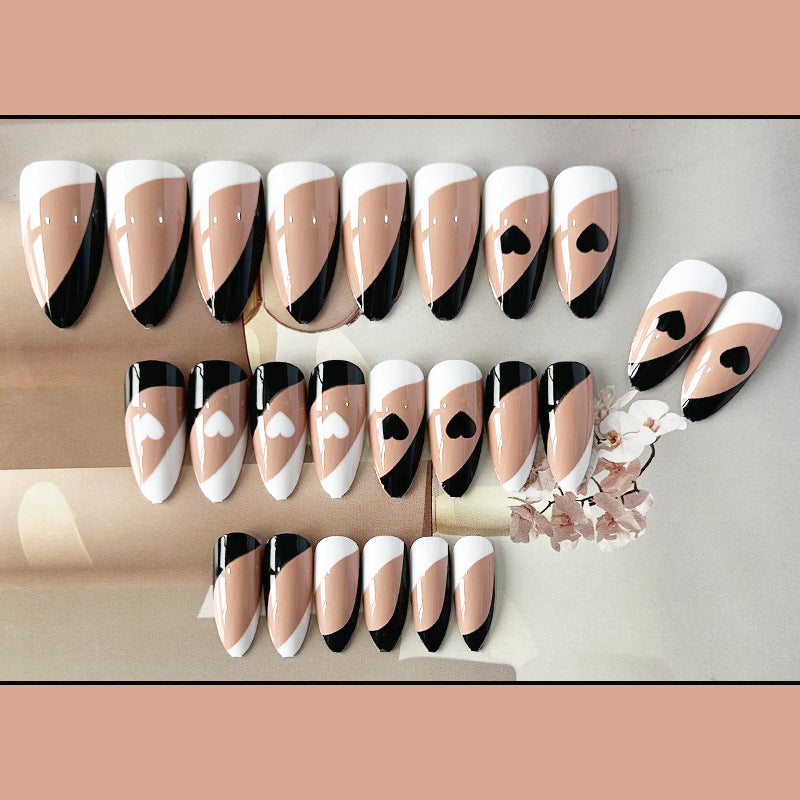 Wholesale Plastic Black and White Love Armor