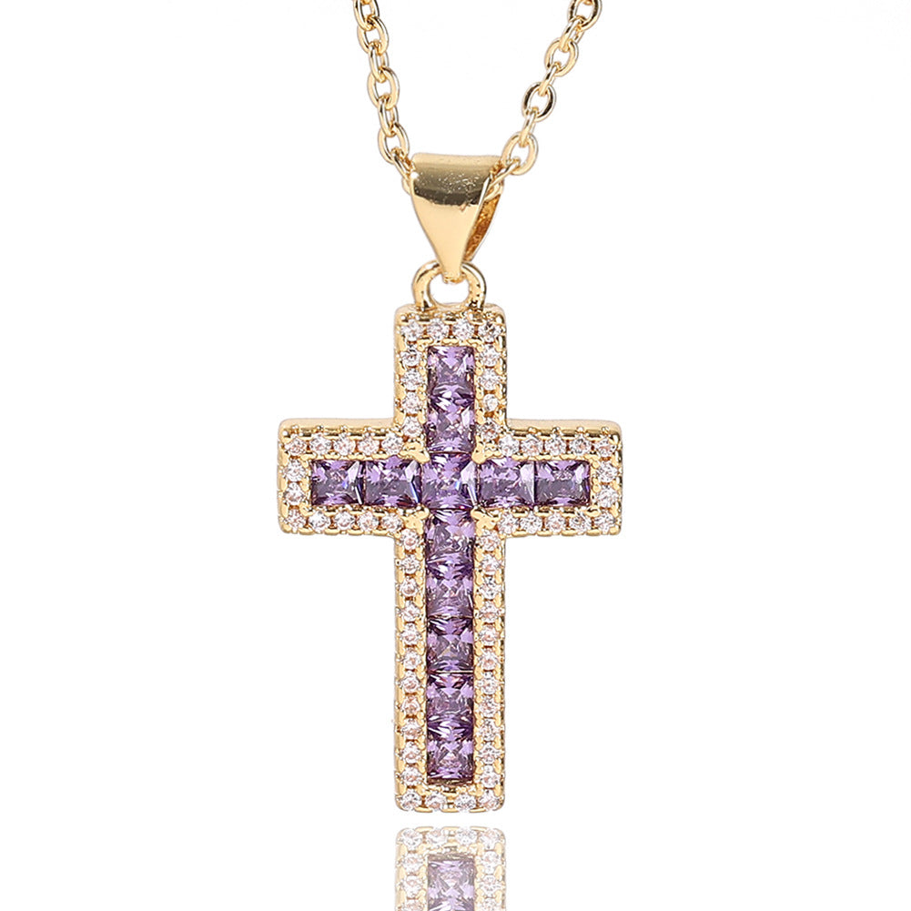 Wholesale Copper Cross Pendant Necklace