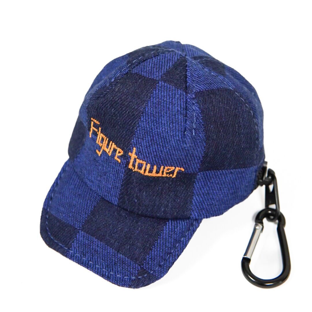 Wholesale Canvas Hat Shape Coin Purse Keychain