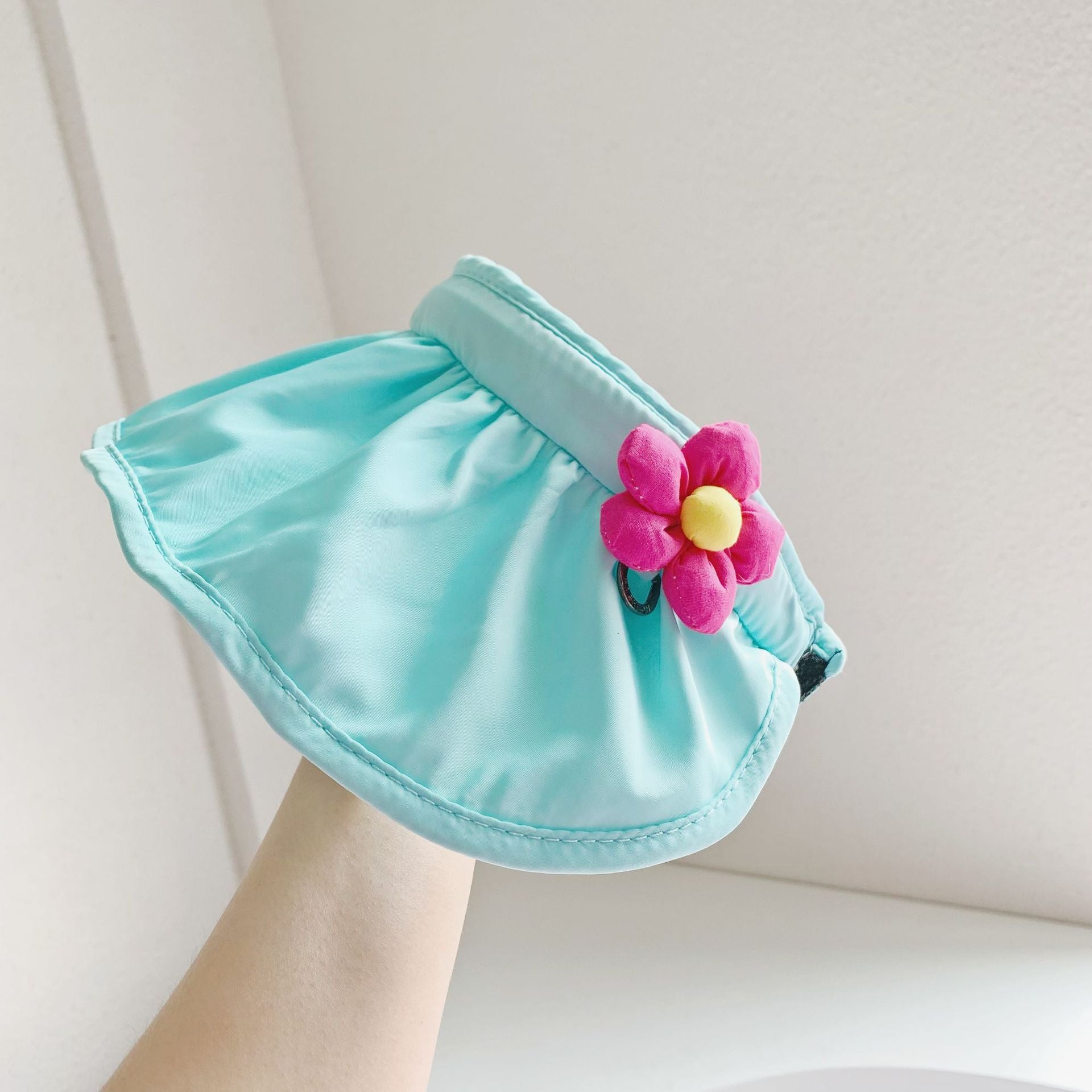 Sombrero De La Gorrita Tejida De Los Niños De La Flor De Algodón al por mayor