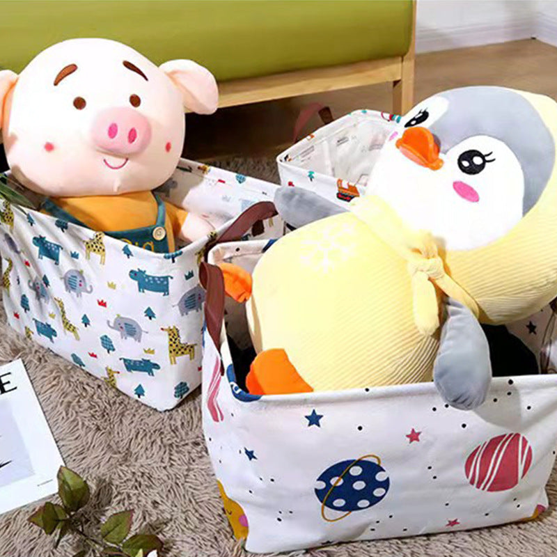 Wholesale Canvas Foldable Dirty Clothes Basket