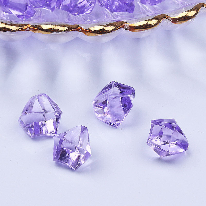 Wholesale 50PCS 1CM Ice Block Resin Beads