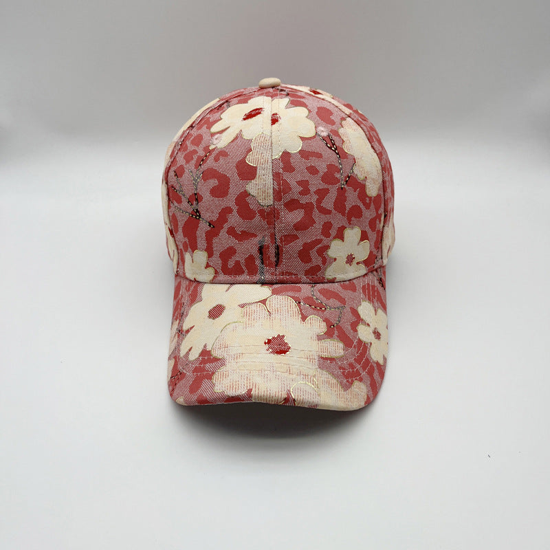 Gorra De Béisbol De Flores De Algodón al por mayor