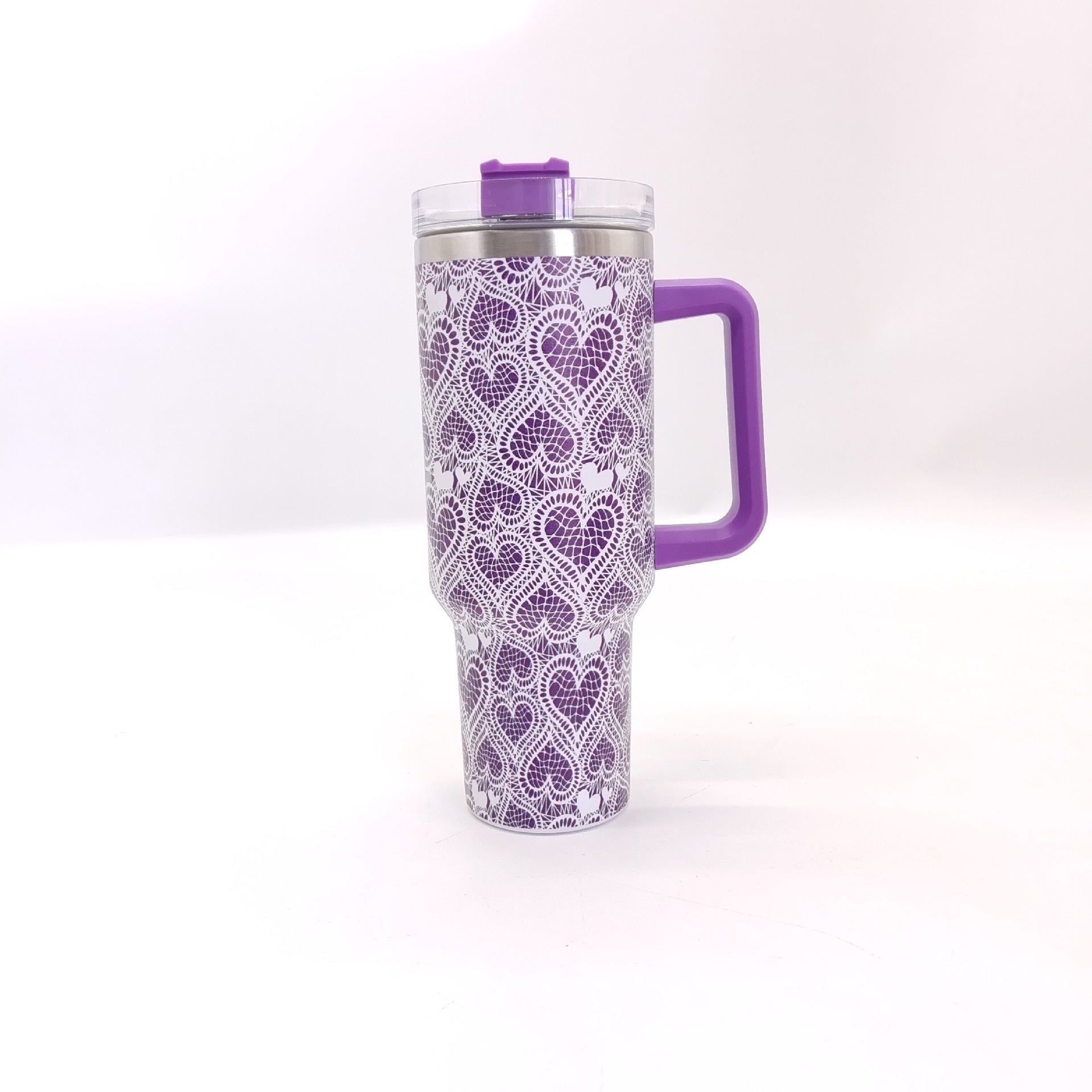 Wholesale Tumbler Valentine's Day Double Layer Stainless Steel Ice Bullies Cup