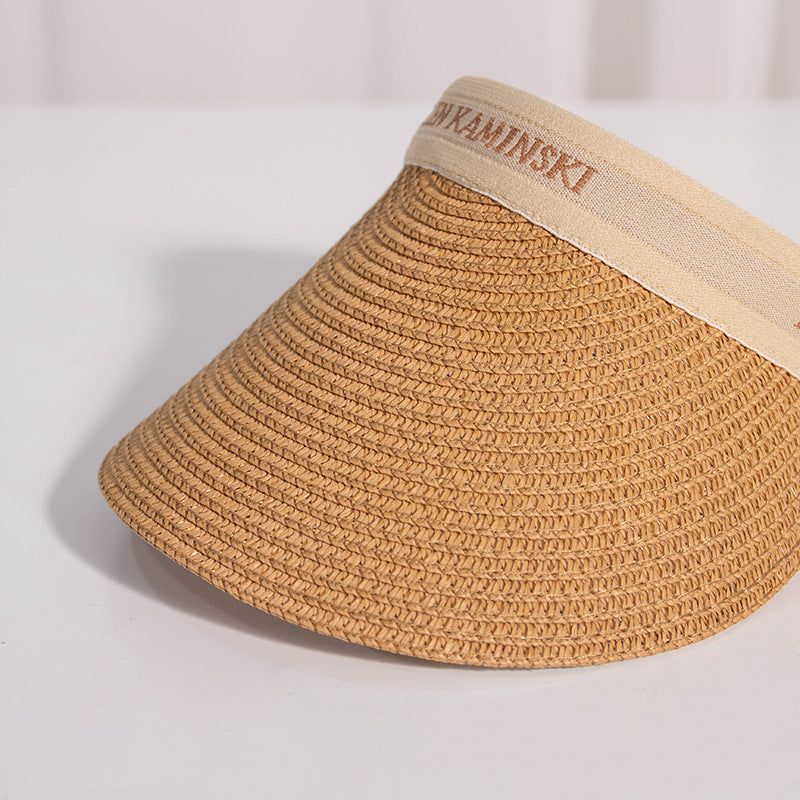 Wholesale Topless Sunscreen Straw Caps