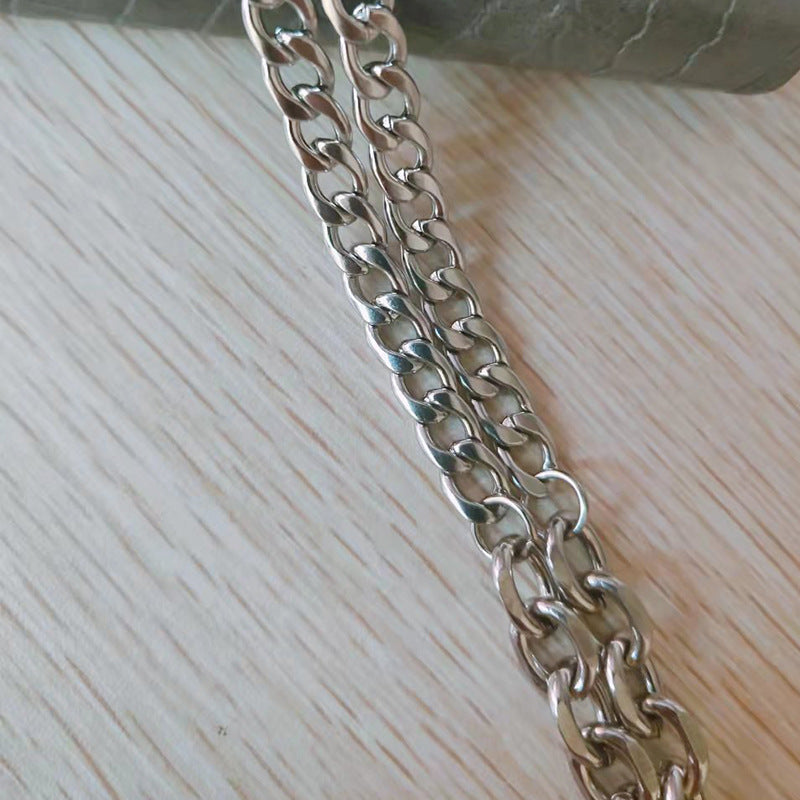 Collar Colgante De Cruz De Acero De Titanio al por mayor