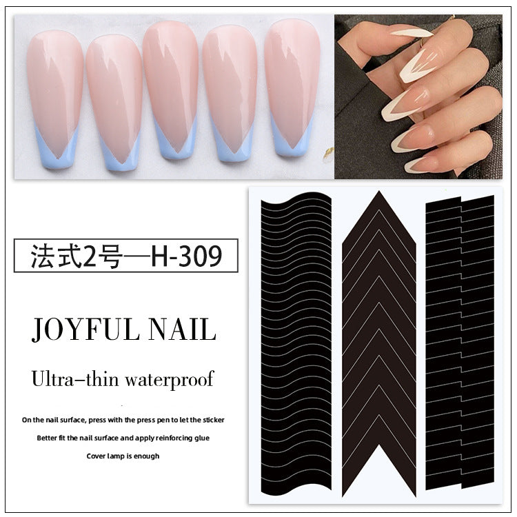 Wholesale French Edge-assisted Nail Stickers