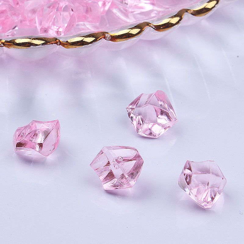 Wholesale 50PCS 1CM Ice Block Resin Beads
