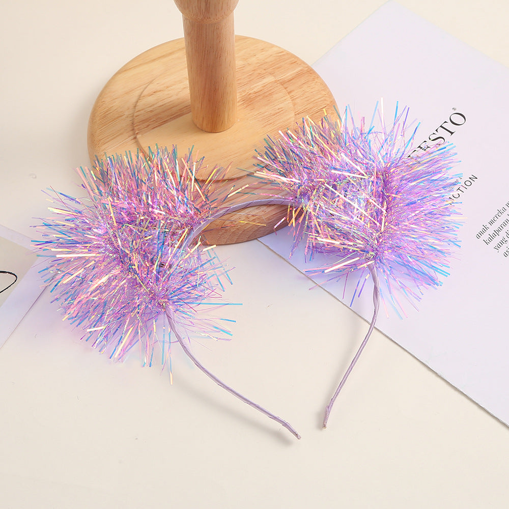 Diadema LED brillante láser color al por mayor