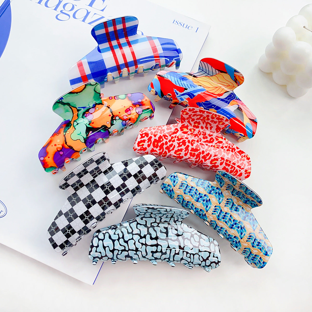 Wholesale PVC Hair Clips