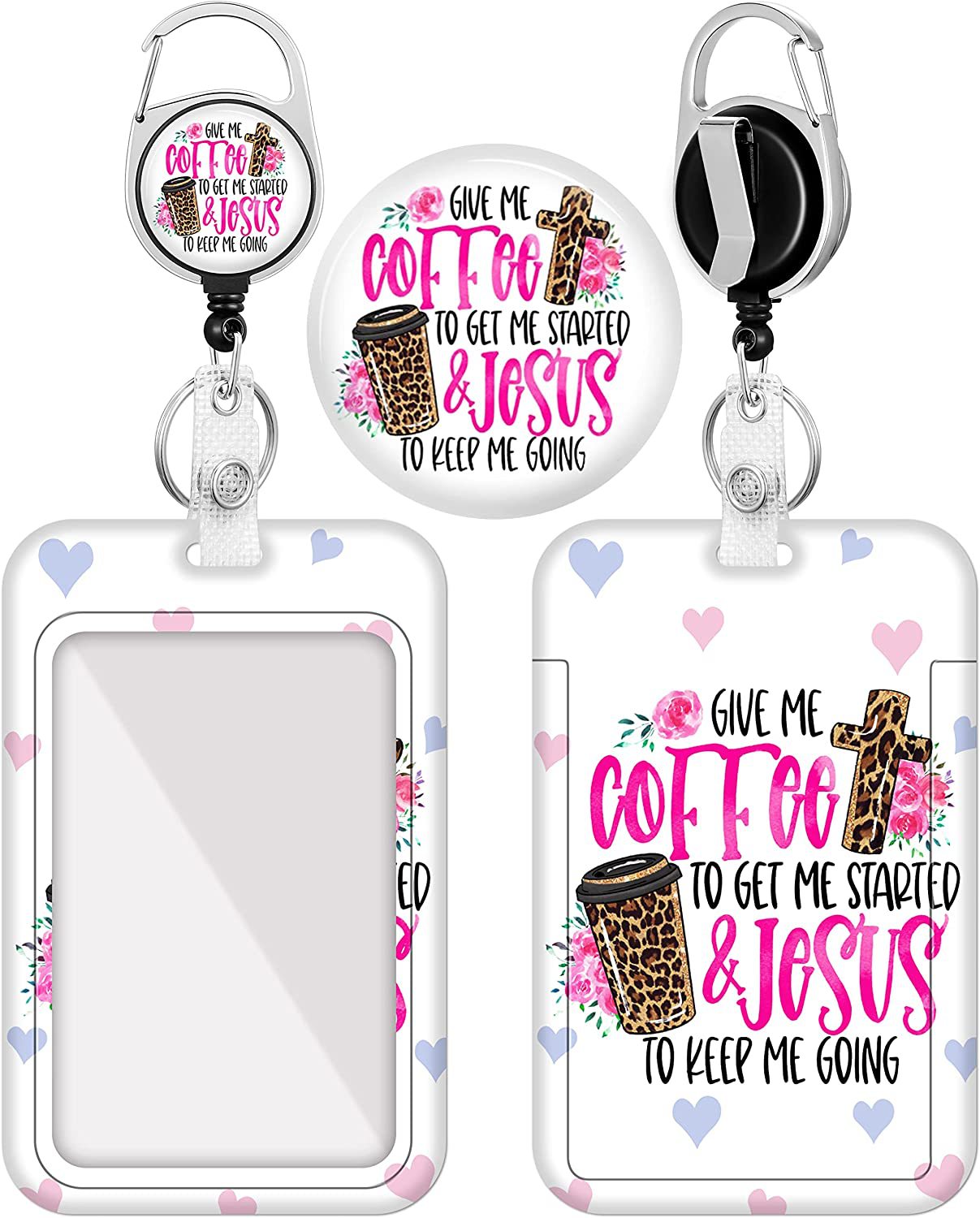 Cadena de llave del soporte de plástico del arco iris al por mayor