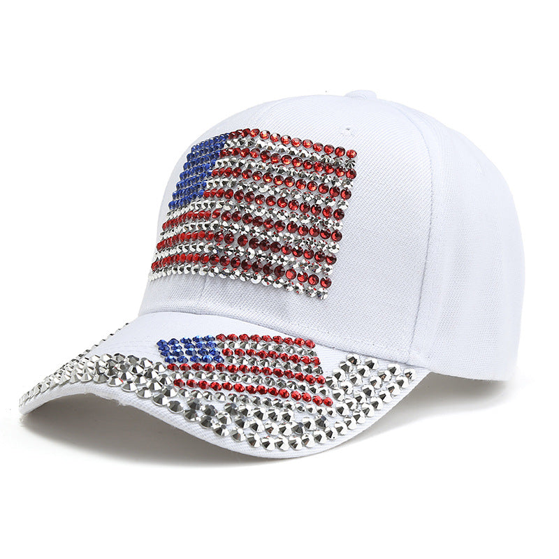 Wholesale Polyester American Flag Baseball Caps