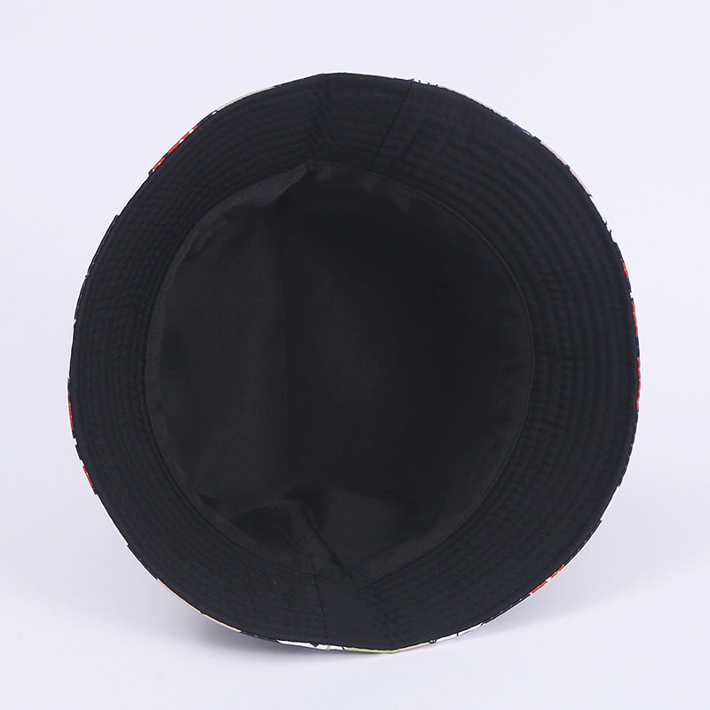 Wholesale Cotton Polyester Mushroom Pattern Bucket Hat