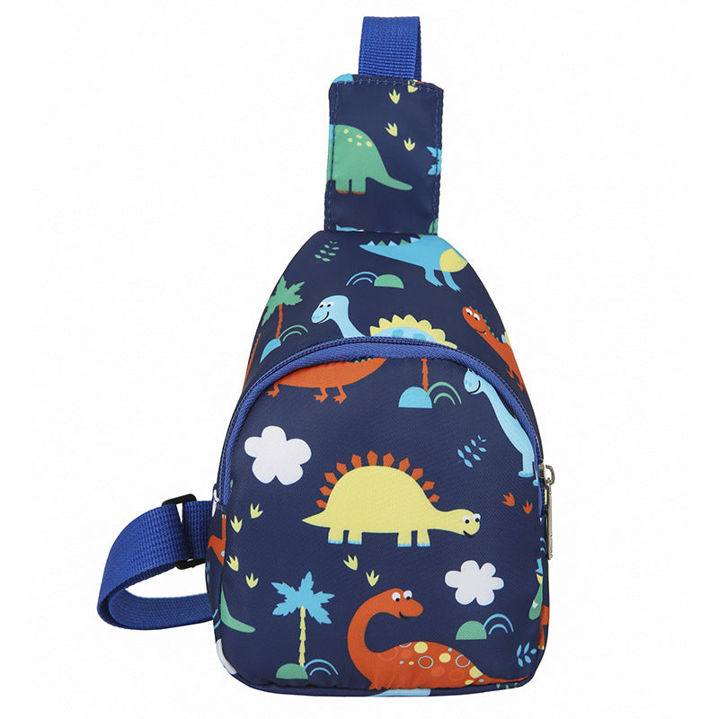 Wholesale Nylon Children's Dinosaur Crossbody Chest Bag