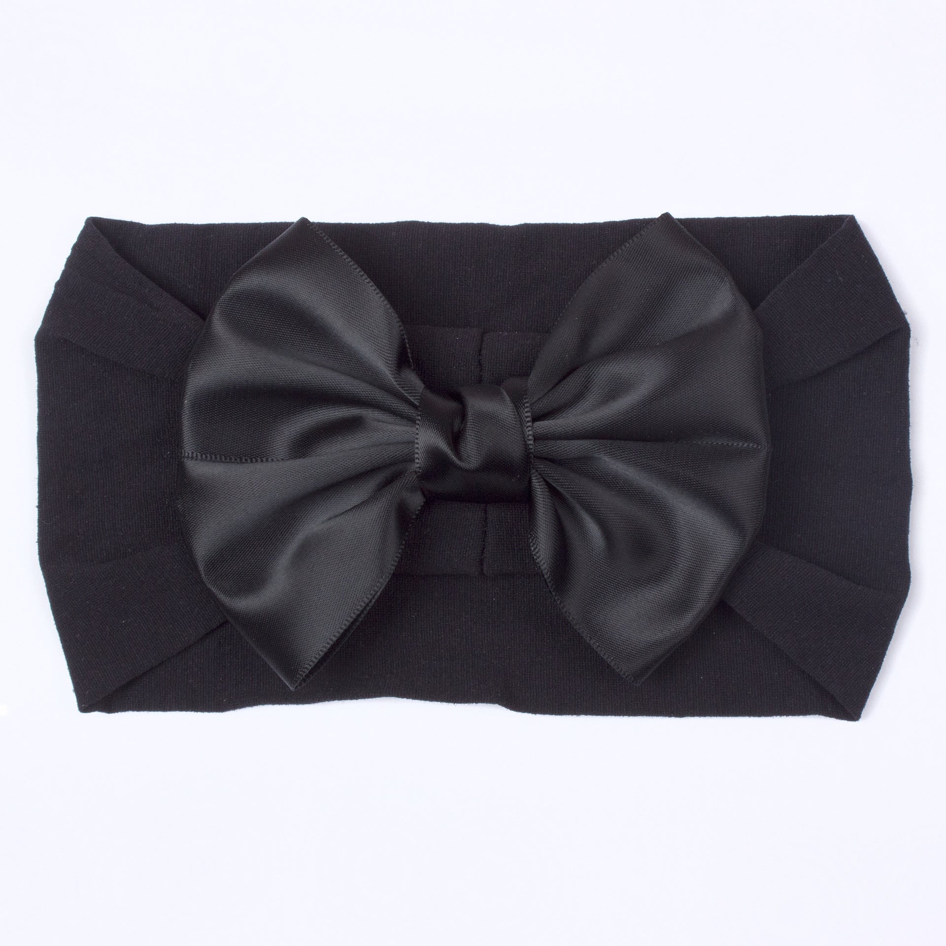 Wholesale Kids Wide Ribbon Bowknot Cloth Headband